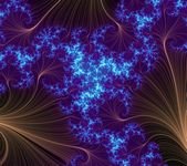 pic for Pattern Blue Fractal 1440X1280